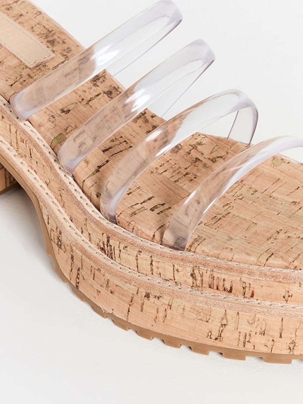 CULT GAIA ❤️🔥 SEV CLEAR PLATFORM SANDAL NWT SIZE 9.5 - Picture 4 of 8